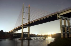 Foto da ponte estaiada de Hortolândia, representando abrir empresa em Hortolândia