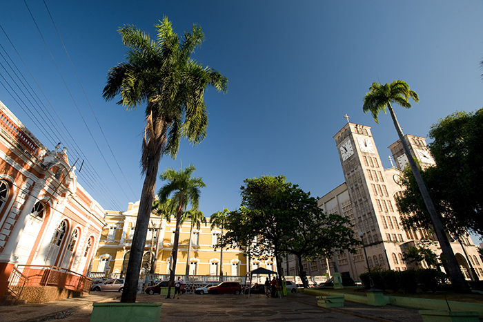 Foto da praça do município, representando abrir empresa em Cuiabá