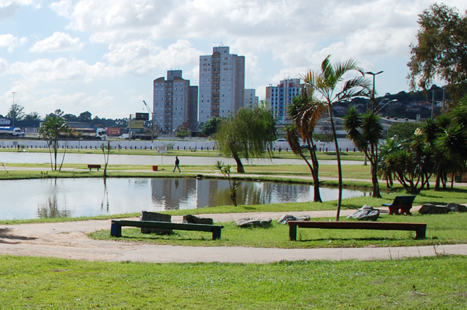 Foto do parque dos Paturis, em Carapicuíba