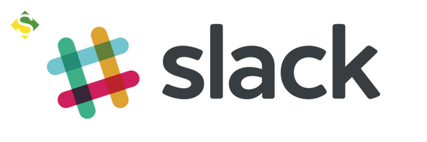 Logo de uma das ferramentas de marketing, o Slack