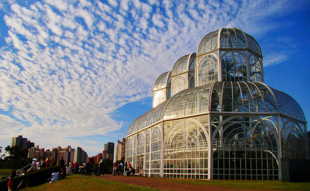 Foto do Jardim Botânico de Curitiba, representando abrir empresa em Curitiba