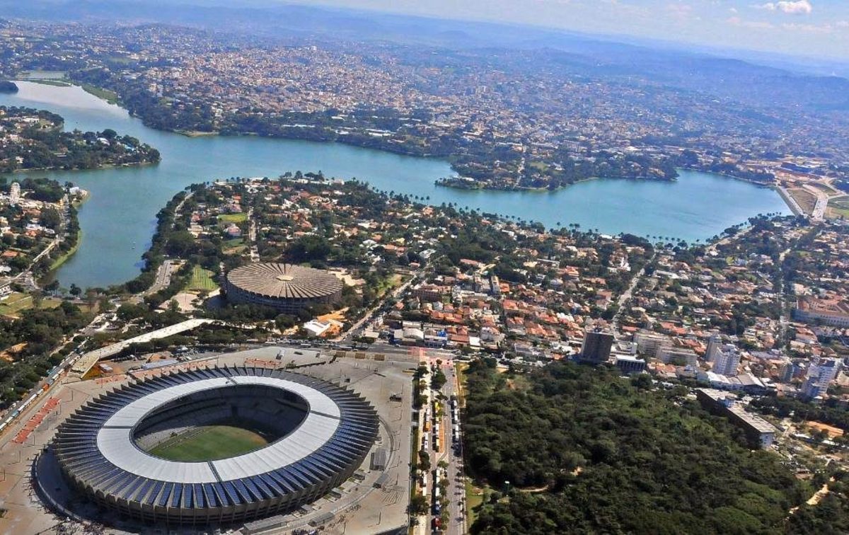 Foto aérea da cidade, representando abrir empresa em Belo Horizonte