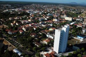 Foto aérea de Aracruz, representando abrir empresa em Aracruz - Abertura Simples