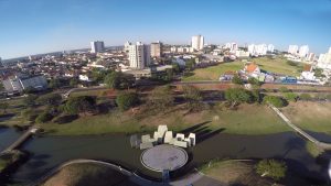 Foto aérea de Bauru, representando abrir empresa em Bauru - Abertura Simples