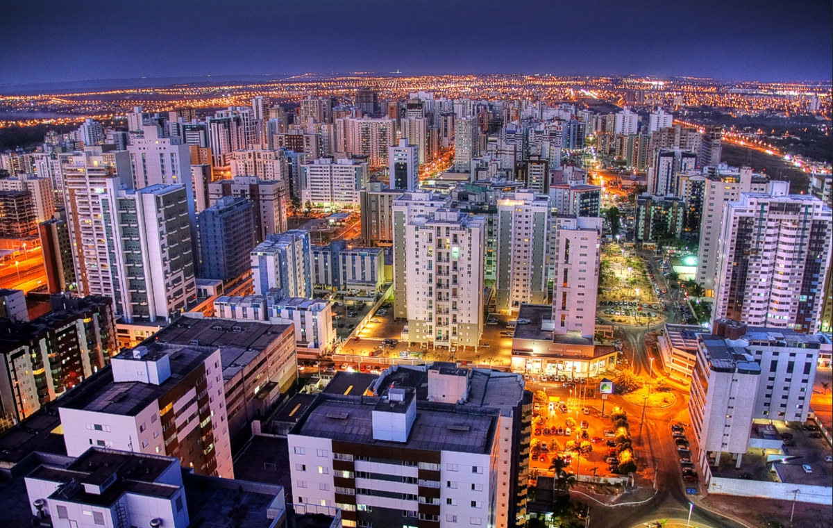 Foto aérea da cidade de Brasília, representando escritório de contabilidade em Brasília - Abertura Simples 