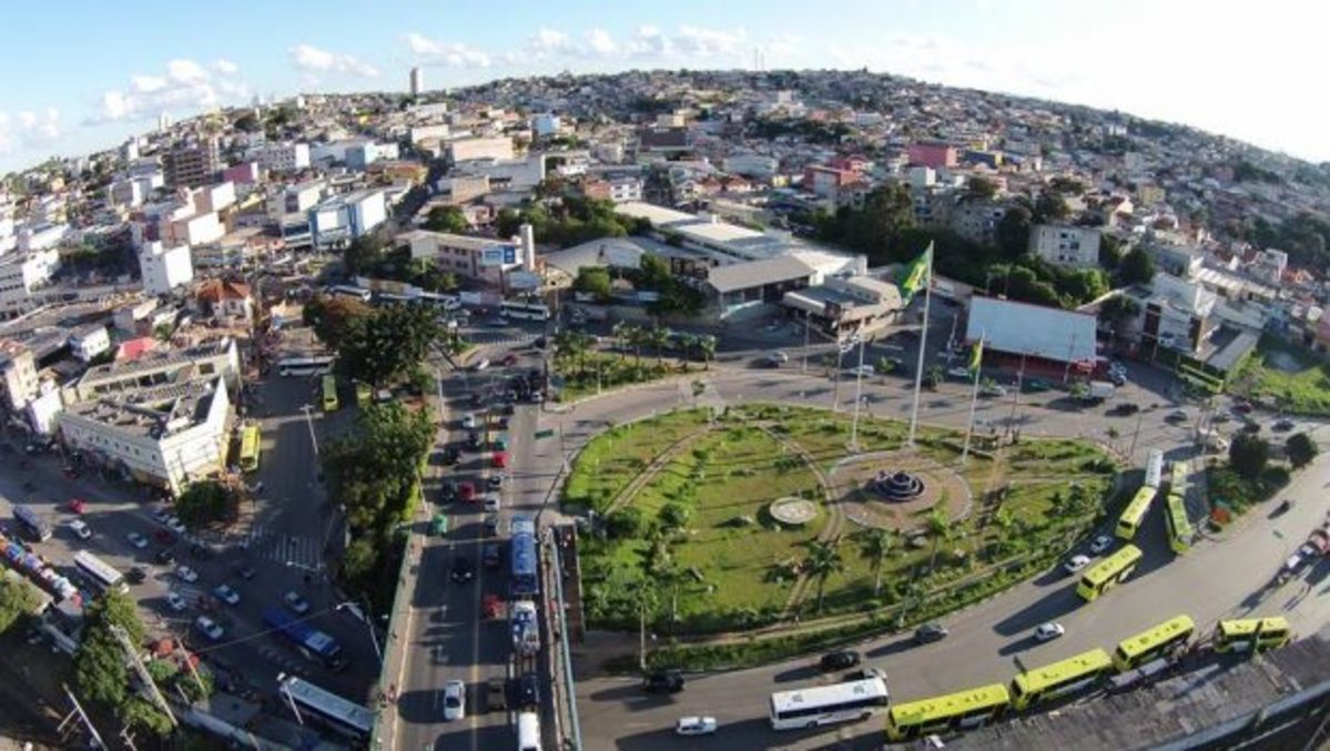 Foto aérea da cidade de Carapicuíba, representando escritório de contabilidade em Carapicuíba - Abertura Simples