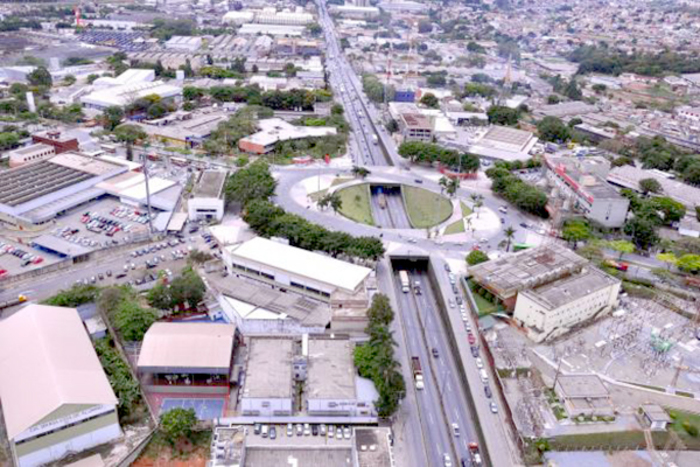 Foto aérea de Contagem, representando abrir empresa em Contagem - Abertura Simples