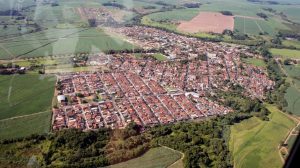 Foto aérea de Dobrada, representando abrir empresa em Dobrada - Abertura Simples