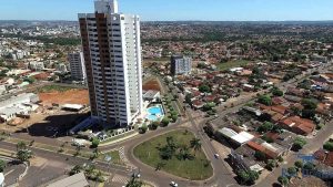 Vista aérea de Rondonópolis, representando escritório de contabilidade em Rondonópolis - Abertura Simples
