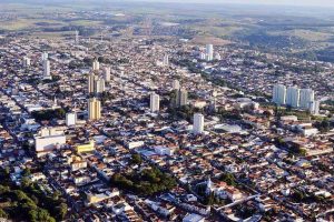 Foto aérea da cidade de Sertãozinho, representando abrir empresa em Sertãozinho - Abertura Simples