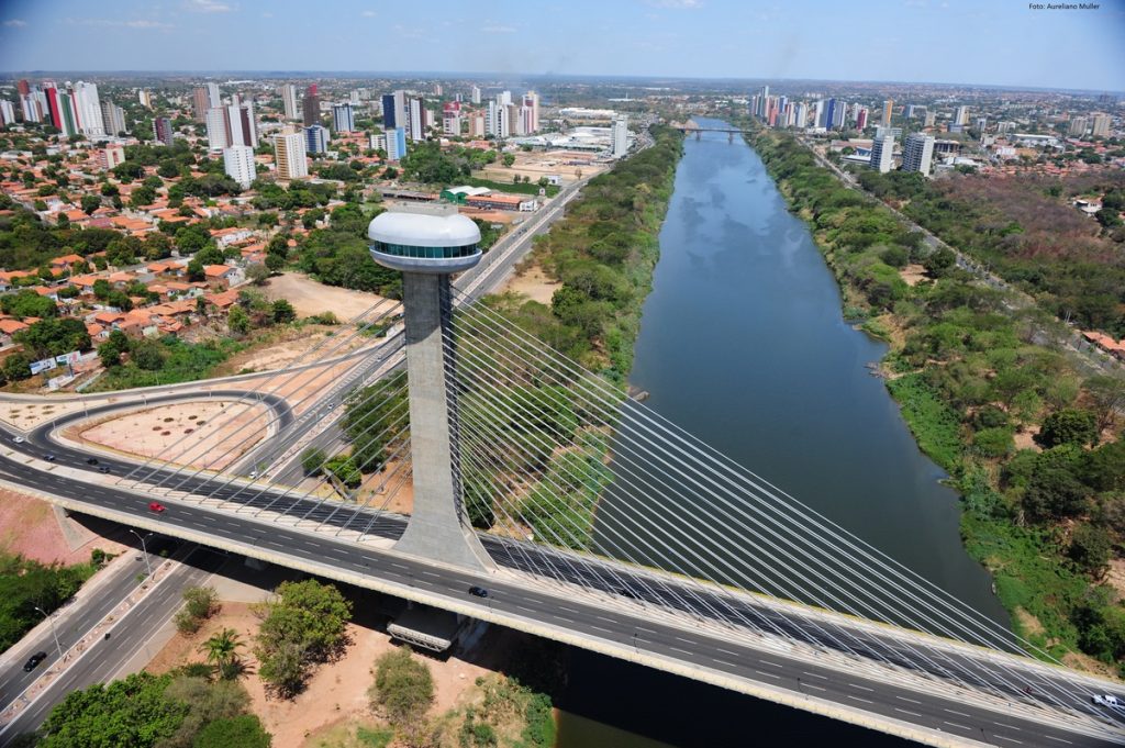 Foto aérea de Teresina, representando abrir empresa em Teresina - Abertura Simples