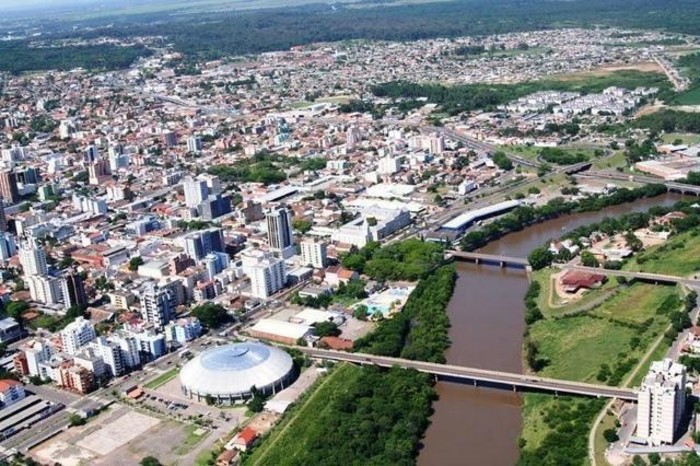 Foto aérea de São Leopoldo, representando abrir empresa em São Leopoldo - Abertura Simples