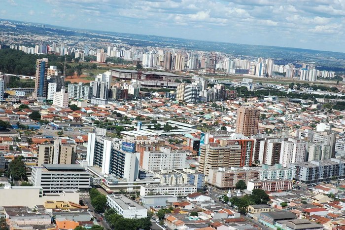 Foto aérea de Taguatinga, representando abrir empresa em Taguatinga - Abertura Simples