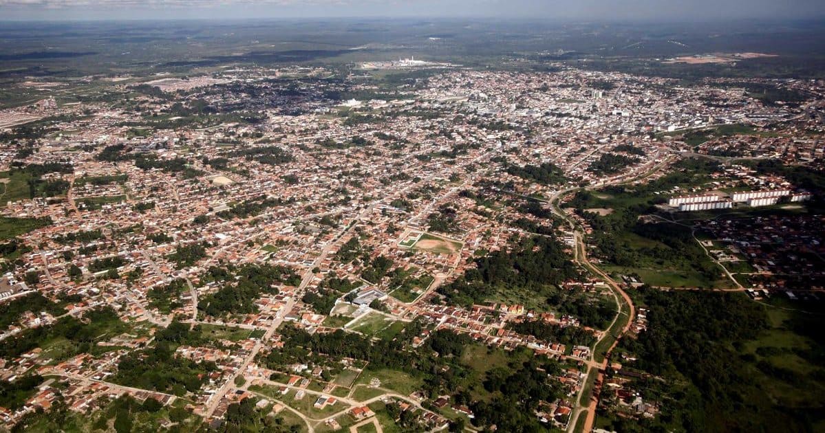 foto aérea da cidade, representando como abrir empresa em alagoinhas