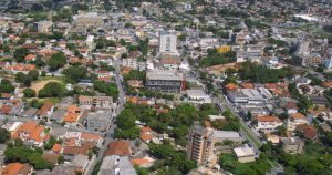 foto aérea da cidade, representando contabilidade em betim