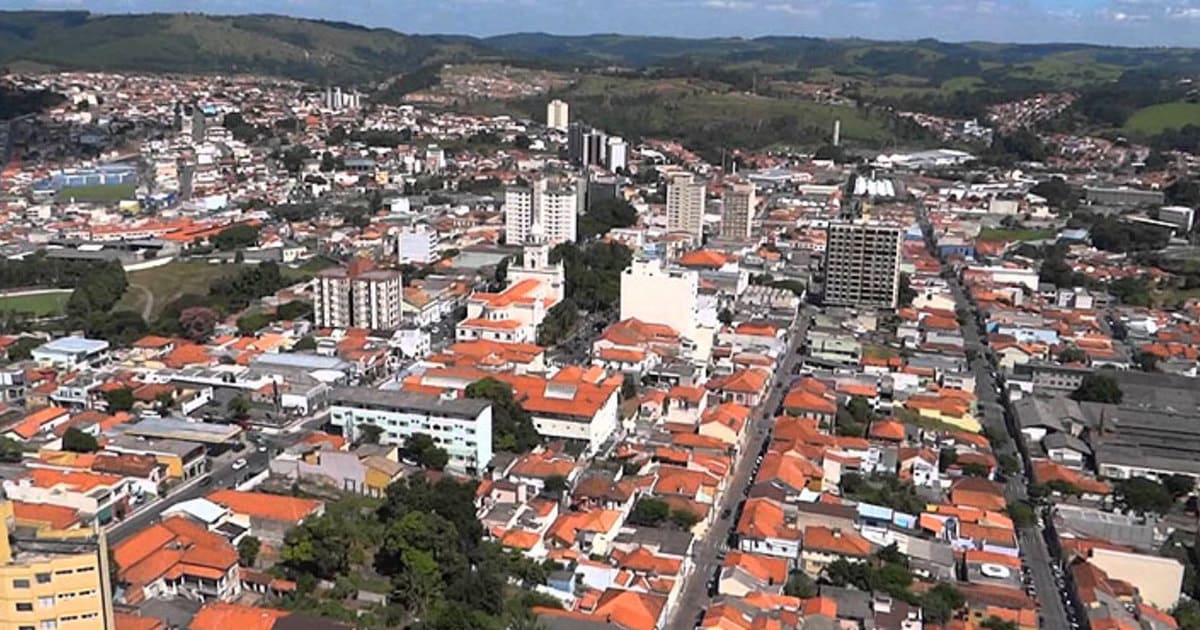 Foto aérea da cidade, representando a contabilidade em itatiba