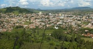 Imagem área da cidade para quem quer abrir empresa em Santo Antônio da Platina