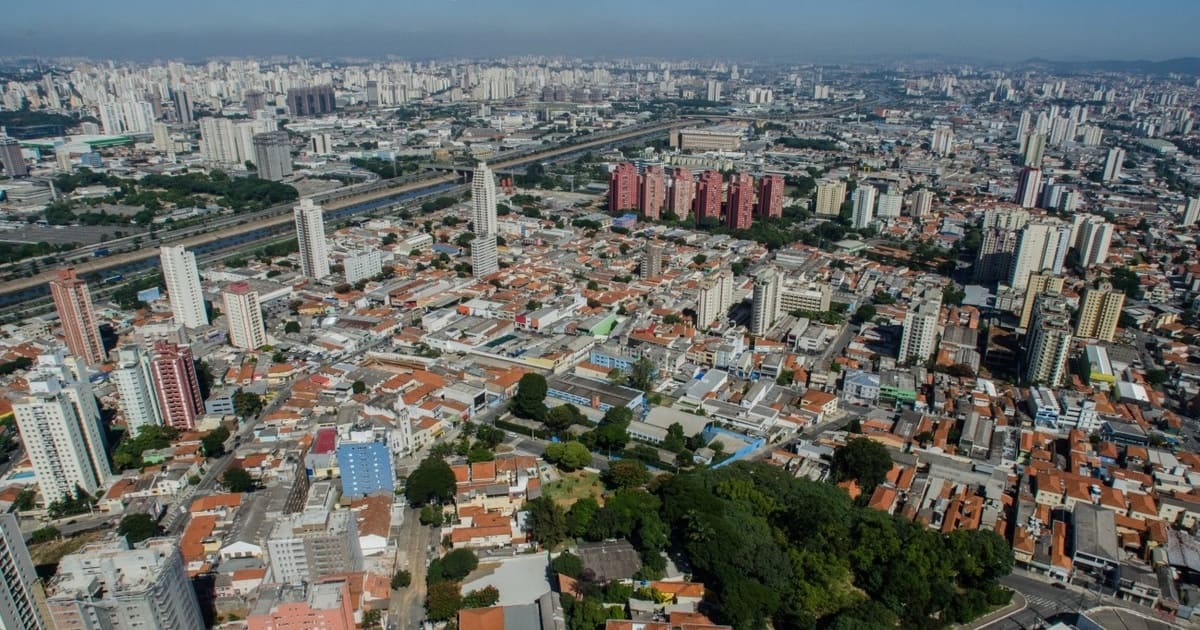 foto aérea do bairro, representando abrir empresa na casa verde