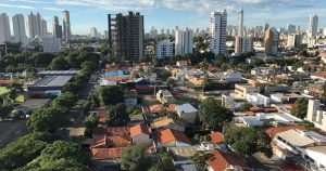 foto de cima da cidade, representando como abrir empresa no setor marista