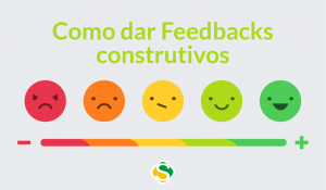 thumbnail com ilustração de como dar feedbacks positivos ou construtivos para seus colaboradores