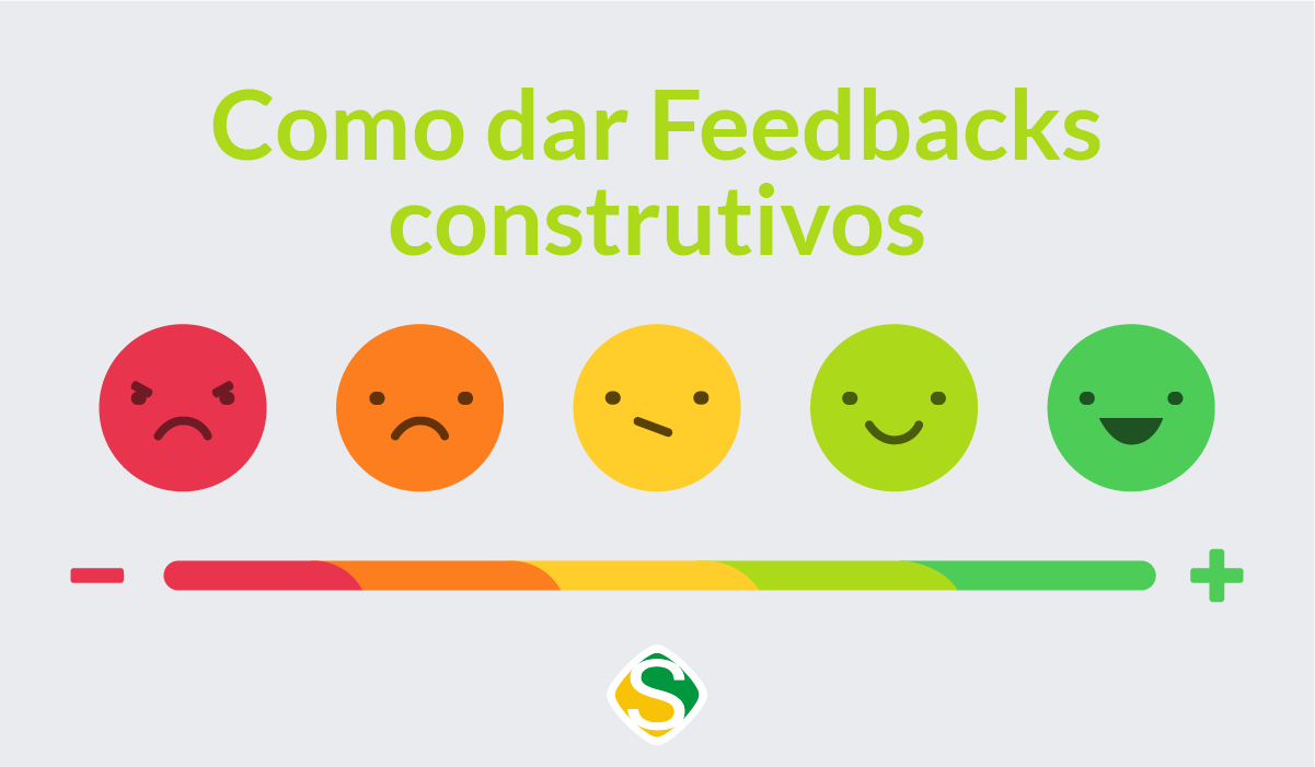 thumbnail com ilustração de como dar feedbacks positivos ou construtivos para seus colaboradores